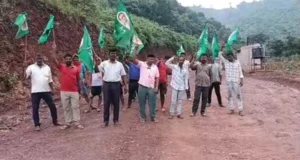 रांजाबुरु खदान आंदोलन 13वें दिन भी जारी, मांगों को लेकर ग्रामीणों की एकजुटता बरकरार